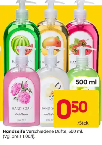 Rusta Handseife pink flowers Angebot