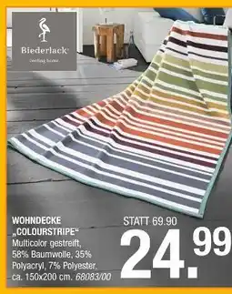 Hofmeister Biederlack wohndecke colourstripe Angebot