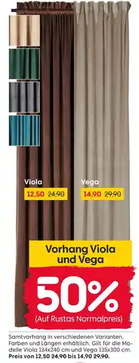 Rusta Vorhang viola Angebot