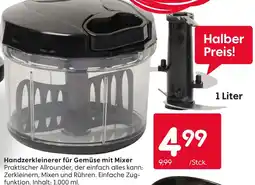 Rusta Handzerkleinerer für gemüse mit mixer Angebot