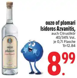 Edeka ouzo of plomari Isidoros Azvanitis Angebot