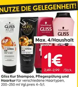 Rusta Schwarzkopf gliss kur total repair express kur Angebot