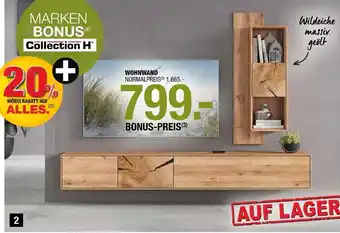 Hofmeister Wohnwand Angebot
