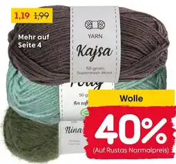 Rusta Yarn kajsa Angebot