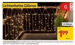 Rusta Lichterkette glänsa Angebot