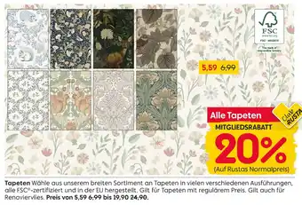 Rusta Tapeten Angebot
