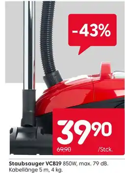 Rusta Staubsauger vcb19 Angebot