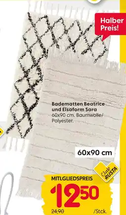 Rusta Badematte beatrice Angebot