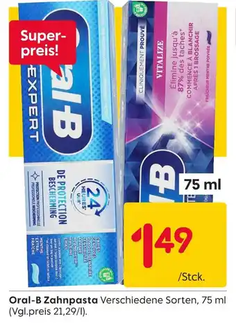 Rusta Oral-b zahncreme expert Angebot