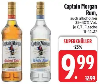 Edeka Captain Morgan Rum Angebot