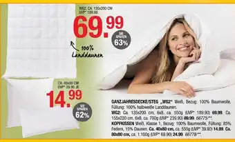 Hofmeister Ganzjahresdecke/steg „wg2“ Angebot