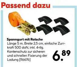 Hellweg Spanngurt mit ratsche Angebot