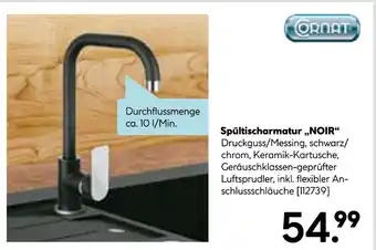Hellweg Cornat spültischarmatur „noir“ Angebot