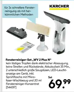 Hellweg Kärcher fensterreiniger-set wv 2 plus n Angebot