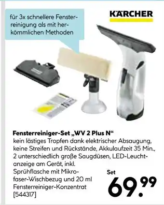 Hellweg Kärcher fensterreiniger-set wv 2 plus n Angebot