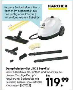 Hellweg Kärcher dampfreiniger-set sc 2 easyfix Angebot