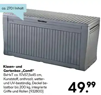 Hellweg Kissen- und gartenbox comfi Angebot