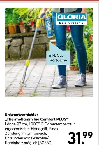 Hellweg Gloria thermoflamm bio comfort plus Angebot