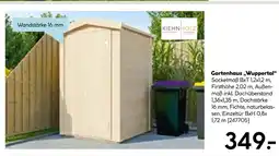 Hellweg Gartenhaus 'wuppertal' Angebot