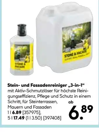 Hellweg Stein- und fassadenreiniger „3-in-1“ Angebot