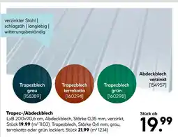 Hellweg Trapez-/abdeckblech Angebot