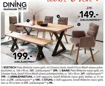 Multipolster Dining multipolster esstisch Angebot