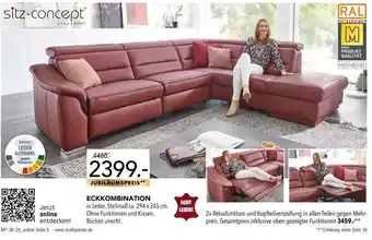 Multipolster Sitz-concept eckkombination Angebot