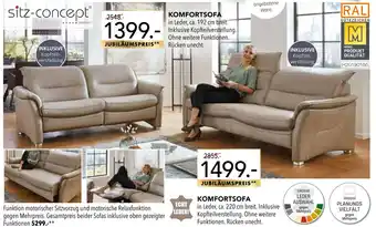Multipolster Sitz-concept komfortsofa Angebot