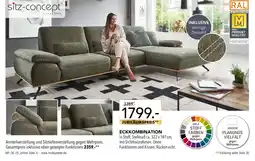 Multipolster Sitz-concept eckkombination Angebot