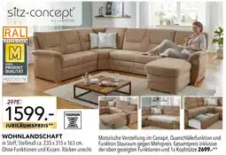Multipolster Sitz-concept wohnlandschaft Angebot