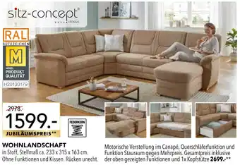 Multipolster Sitz-concept wohnlandschaft Angebot