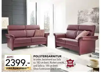 Multipolster Polstergarnitur Angebot