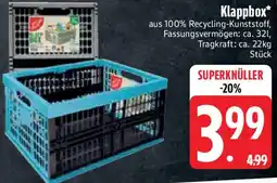 Edeka Gut & Günstig Klappbox Angebot