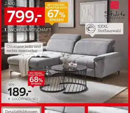 XXXLutz Stylife wohnlandschaft Angebot