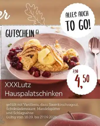 XXXLutz Xxxlutz hauspalatschinken Angebot