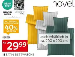 XXXLutz Novel satin-bettwäsche-garnitur Angebot