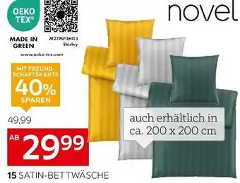 XXXLutz Novel satin-bettwäsche-garnitur Angebot