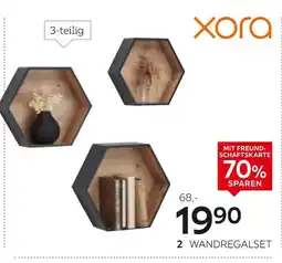 XXXLutz Xora wandregalset 3-teilig Angebot