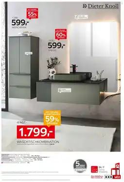 XXXLutz Dieter knoll badprogramm Angebot