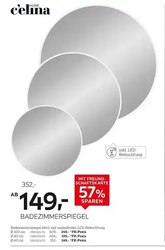 XXXLutz Badezimmerspiegel abril Angebot