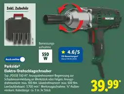 Lidl Parkside elektro-drehschlagschrauber Angebot