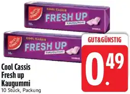Edeka Gut & Günstig Cool Cassis Fresh up Kaugummi Angebot
