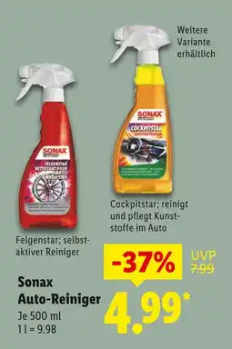 Lidl Sonax felgenstar Angebot