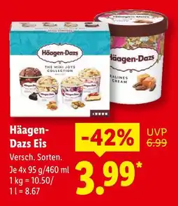 Lidl Häagen-dazs eis mini joys collection Angebot
