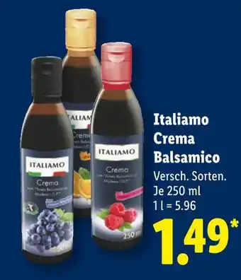 Lidl Italiamo crema balsamico Angebot