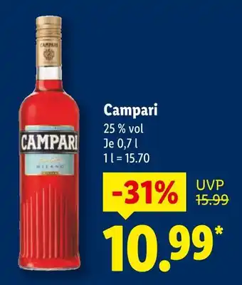 Lidl Campari campari Angebot
