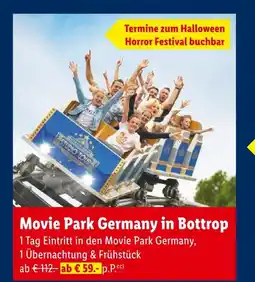Lidl Movie park germany in bottrop Angebot