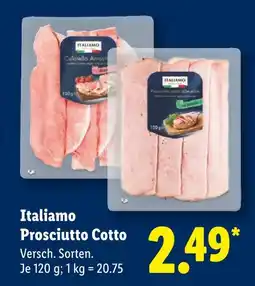 Lidl Italiano prosciutto cotto Angebot
