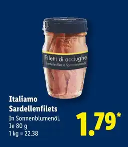 Lidl Italiano sardellenfilets Angebot