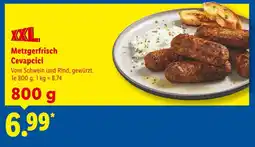 Lidl Xxxl metzgerfrisch cevapcici Angebot